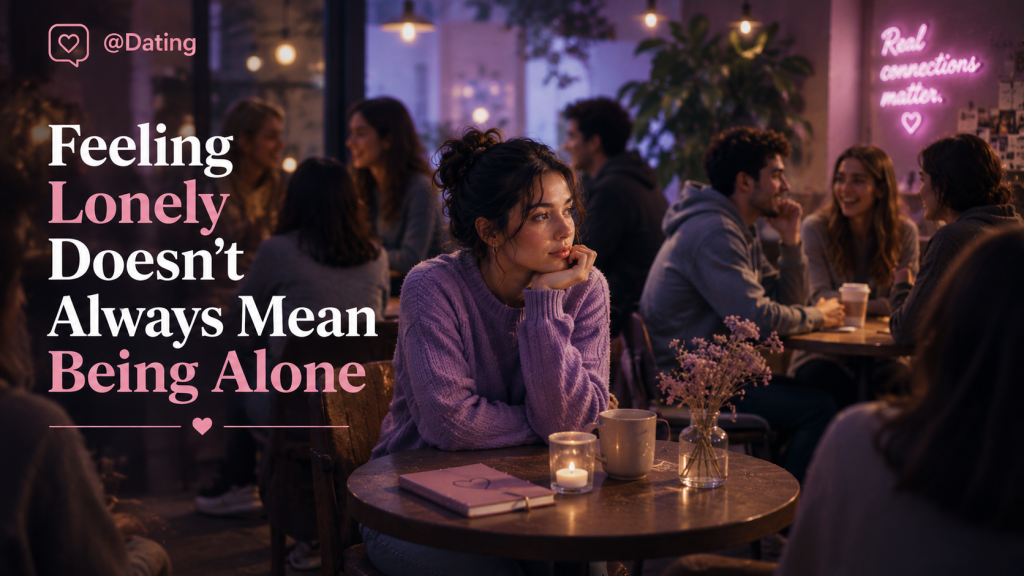 Feeling Lonely Doesn’t Always Mean Being Alone