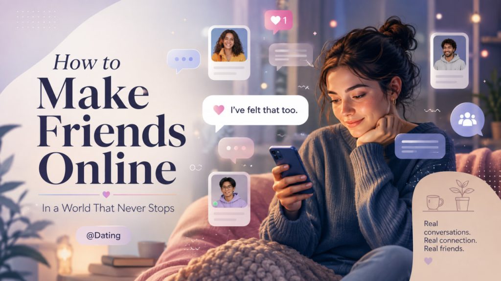 How to Make Friends Online in a World That Never Stops