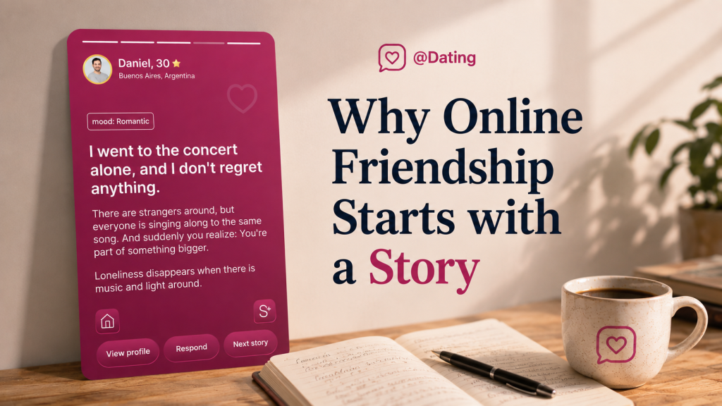 Why Online Friendship Starts with a Story