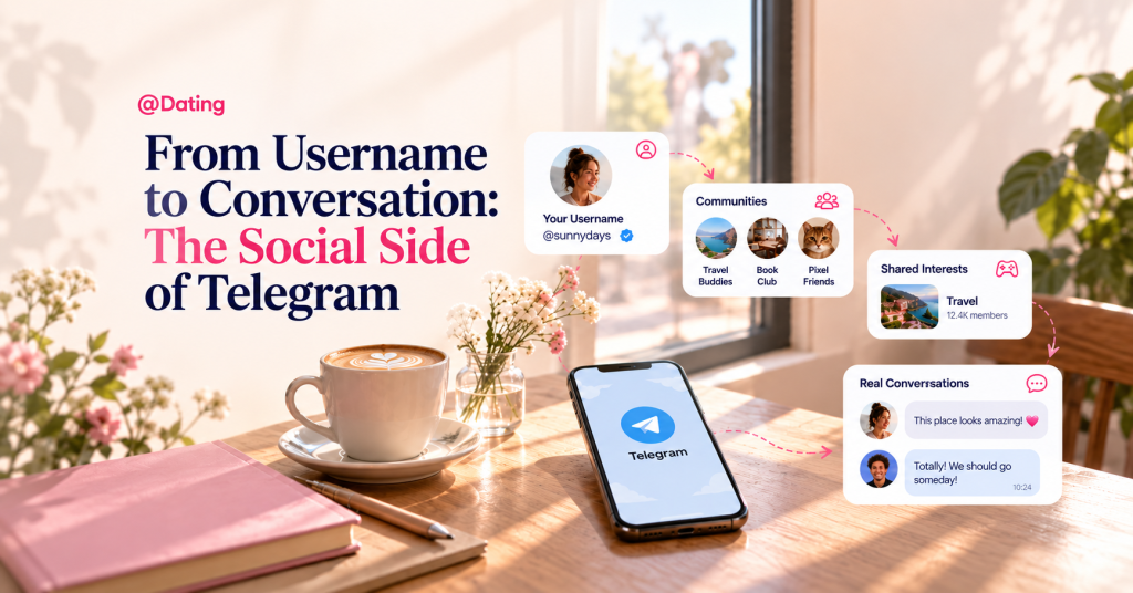 From Username to Conversation: The Social Side of Telegram